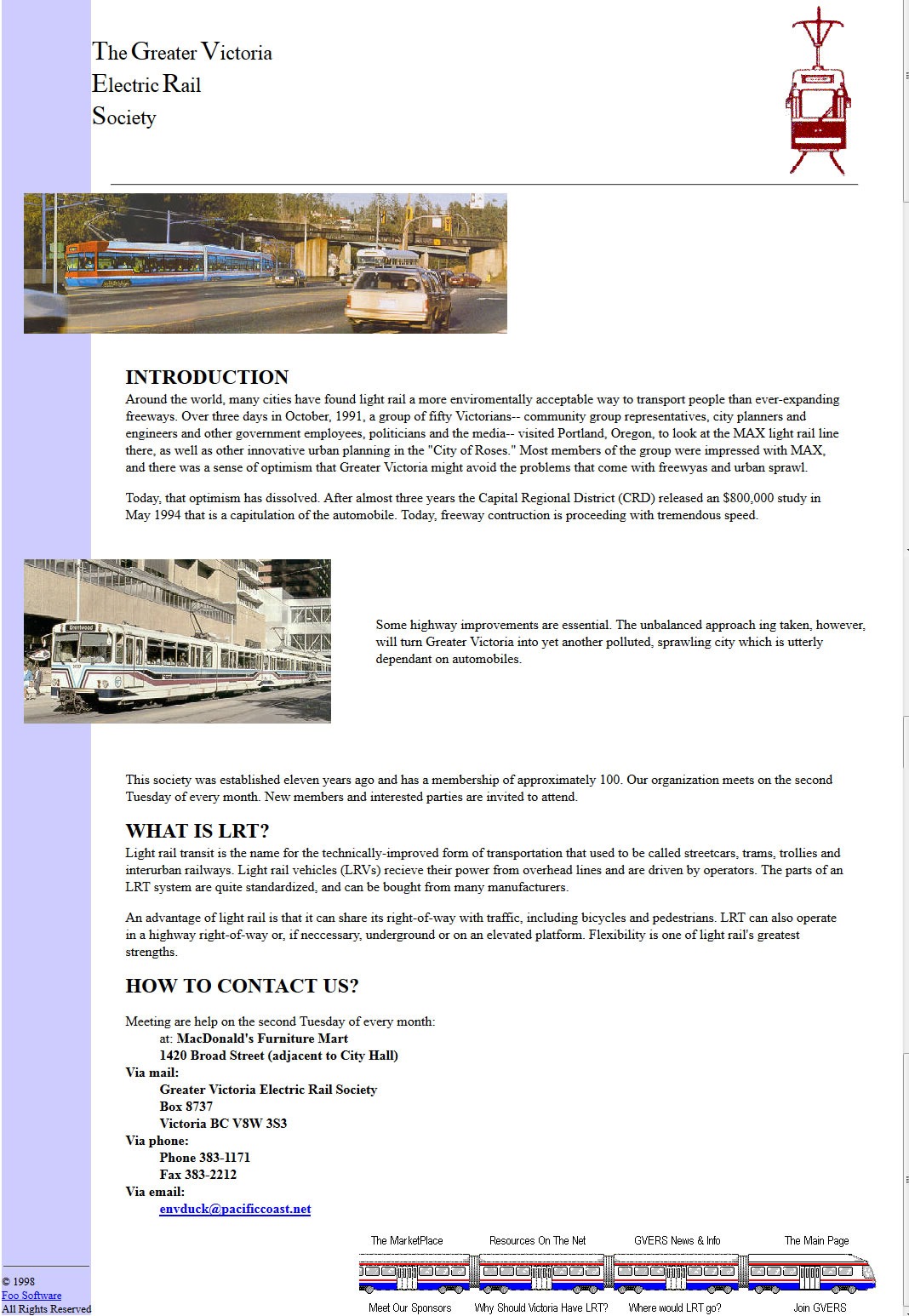 Greater Victoria Electric Rail Society